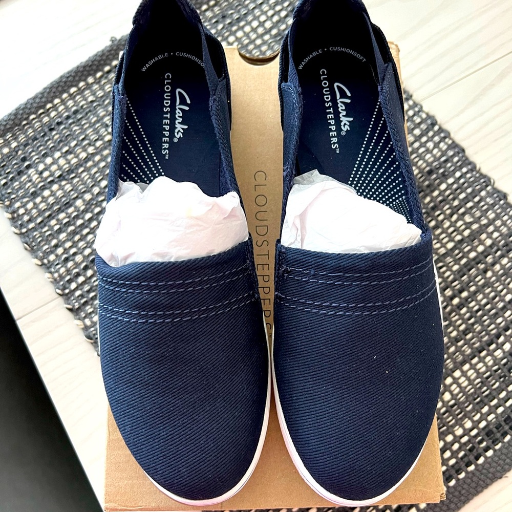 Clarks Cloudstepoer Breeze Dark Navy
